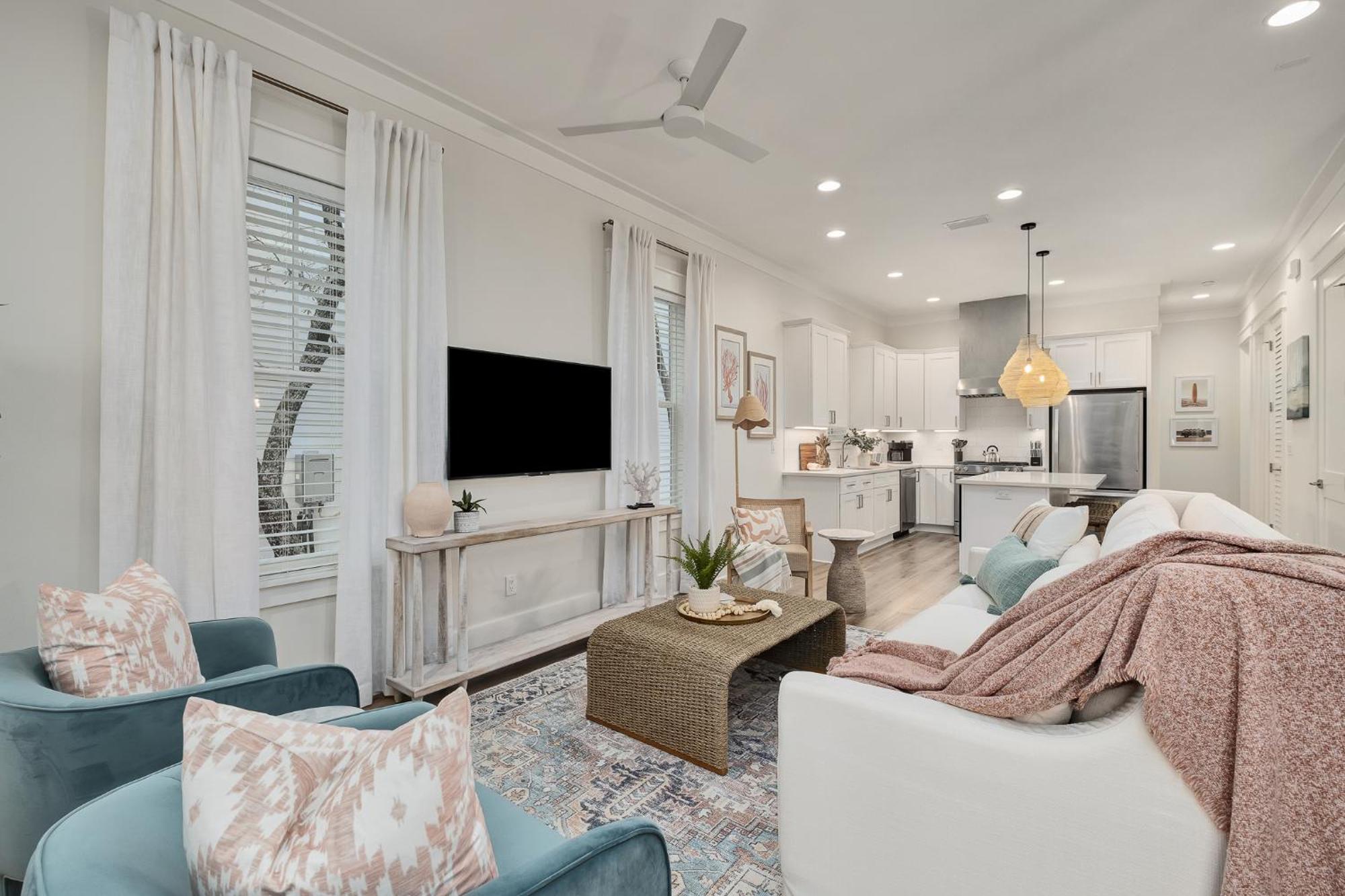 Shellabrate Good Times A Brand New Home For 2024 Only 3 Blocks To The Beach With Community Pool شاطئ سانتا روزا المظهر الخارجي الصورة